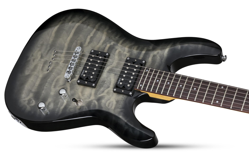 Hlavní obrázek Superstrat SCHECTER C-6 Plus - Charcoal Burst