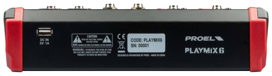 Hlavní obrázek Mixážní pulty s efektem PROEL PLAYMIX6