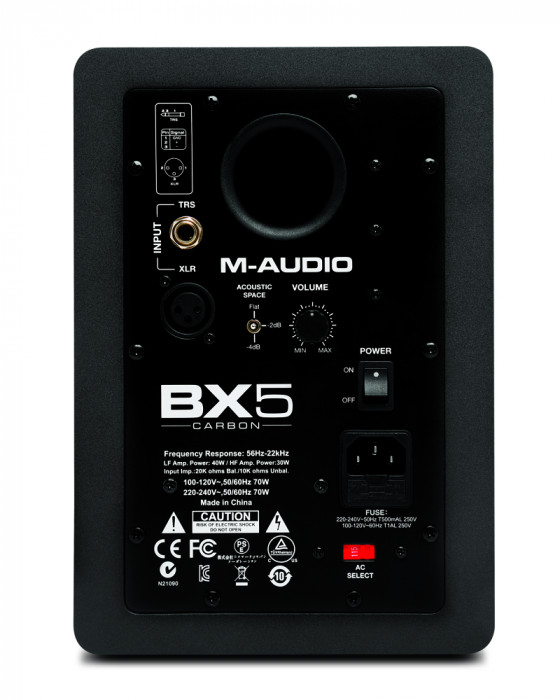 Hlavní obrázek Aktivní monitory M-AUDIO BX5 Carbon