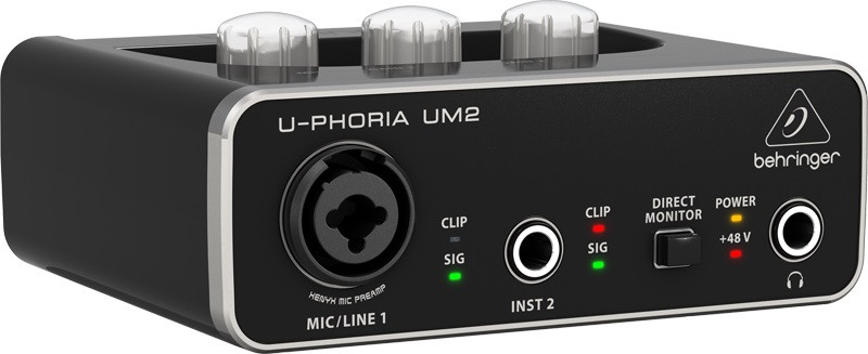 Hlavní obrázek USB zvukové karty BEHRINGER U-PHORIA UM2