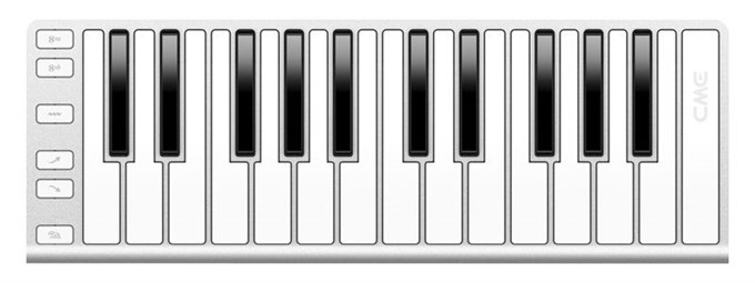 Hlavní obrázek MIDI keyboardy CME Xkey 25