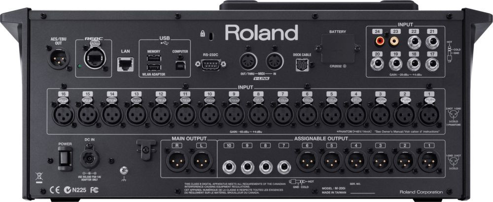 Hlavní obrázek Digitální mixpulty ROLAND M 200i