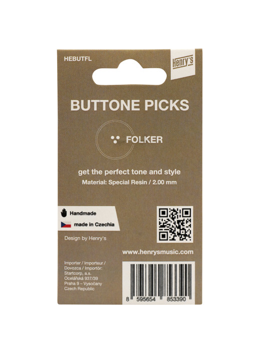 Hlavní obrázek Tvrdost do 2.0 HENRY’S Buttone Folker - Smoke