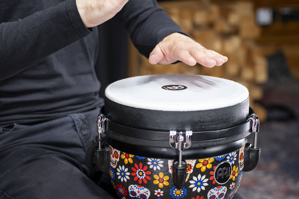 Hlavní obrázek Djembes MEINL JD10DA Jumbo Synthetic Djembe 10” - Day Of The Dead