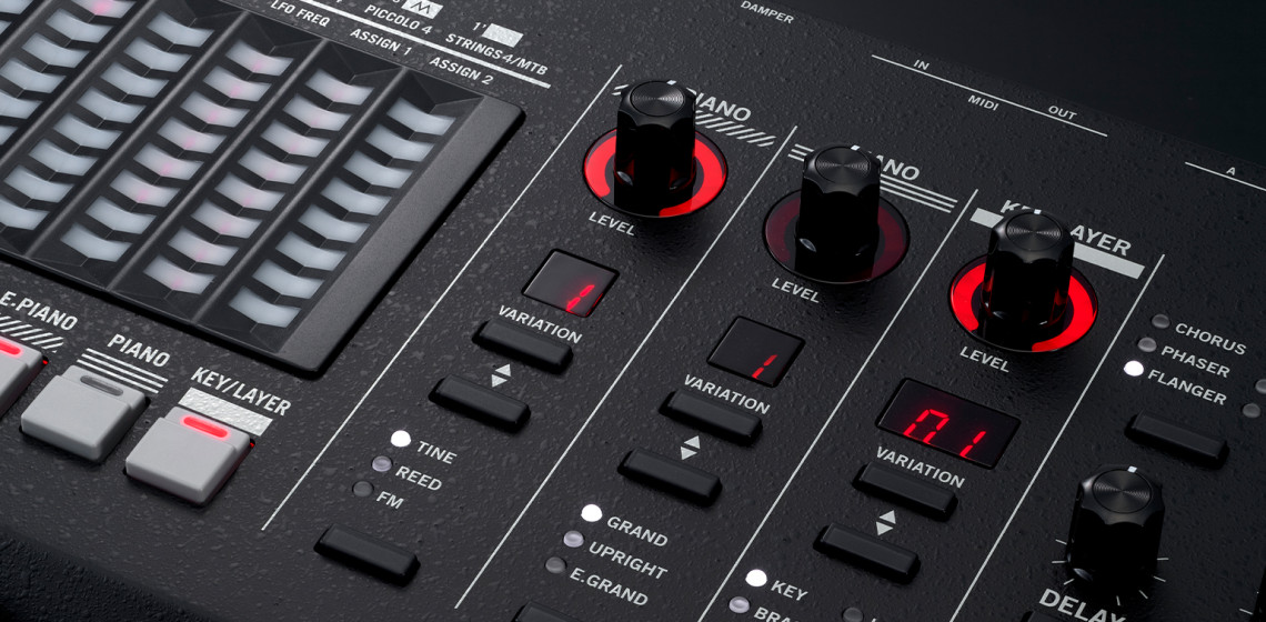 Hlavní obrázek Keyboardy s dynamikou VOX Continental 73 BK