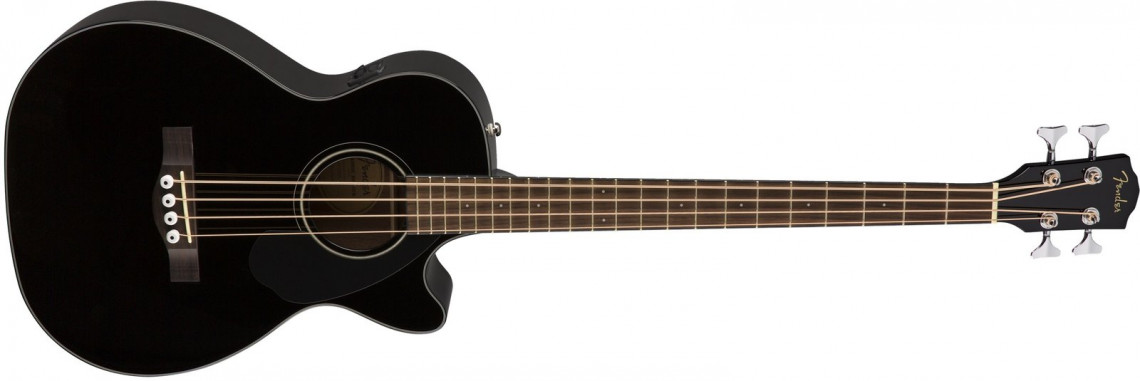 Levně Fender CB-60SCE Bass Black Laurel