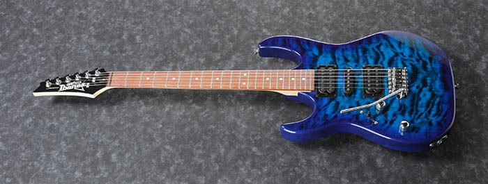 Hlavní obrázek Superstrat IBANEZ GRX70QAL-TBB - Transparent Blue Burst