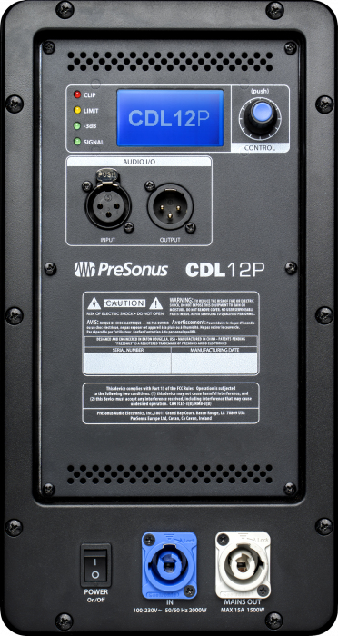 Hlavní obrázek Aktivní reproboxy PRESONUS CDL12P