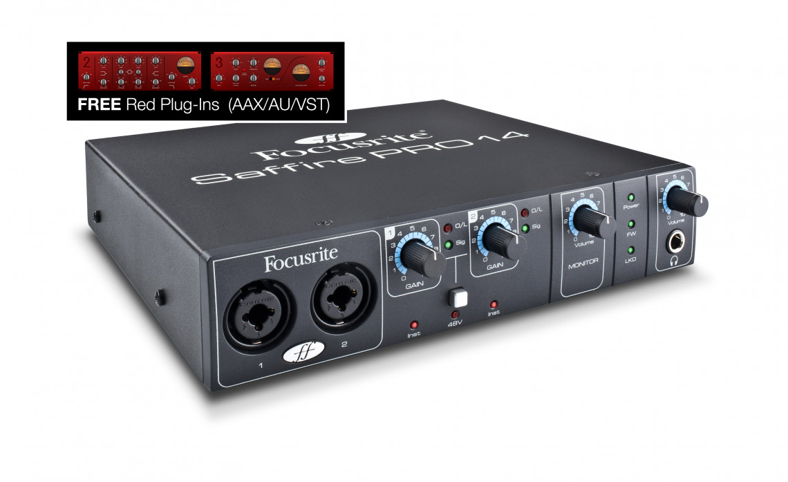 Hlavní obrázek FireWire zvukové karty FOCUSRITE Saffire PRO 14