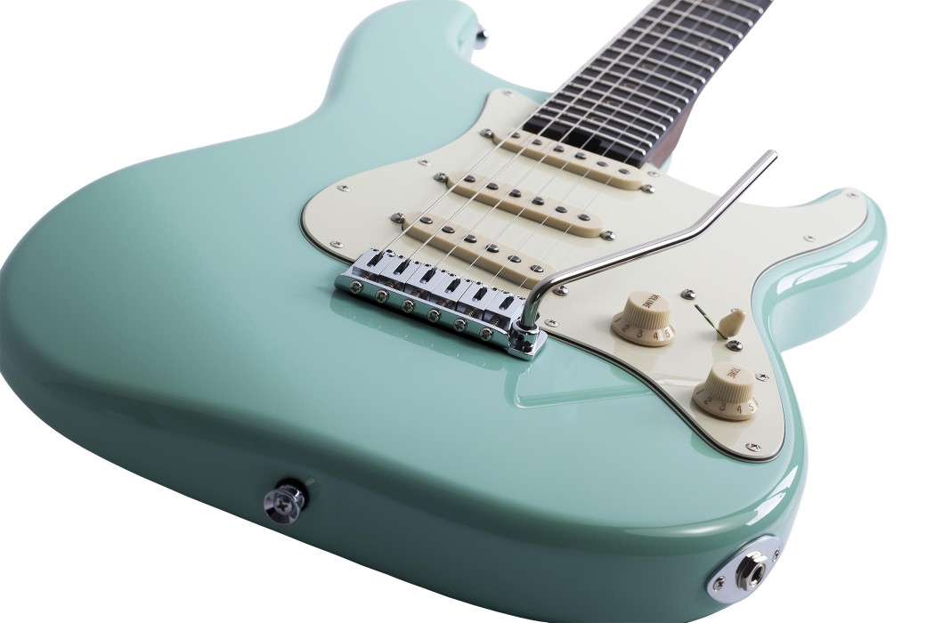 Hlavní obrázek Elektrické kytary SCHECTER Nick Johnston USA Signature - Atomic Green B-STOCK