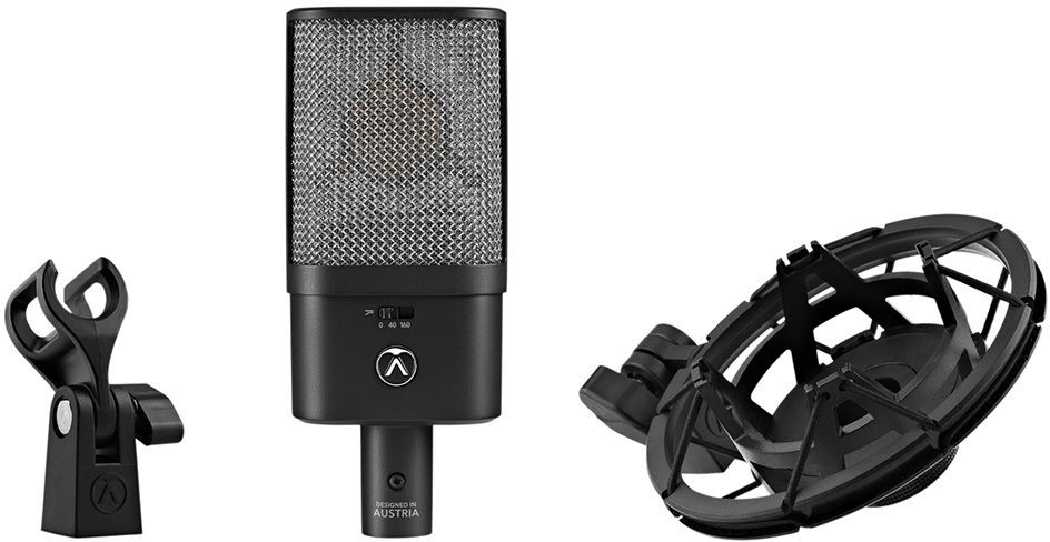 Hlavní obrázek Velkomembránové kondenzátorové mikrofony AUSTRIAN AUDIO OC16 Studio set