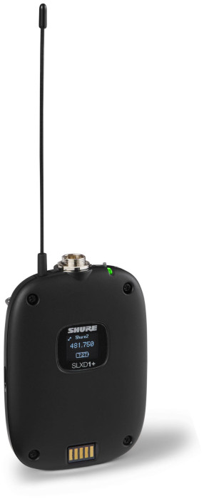 Hlavní obrázek Samostatné vysílače k bezdrátovým systémům SHURE SLXD1+-G65