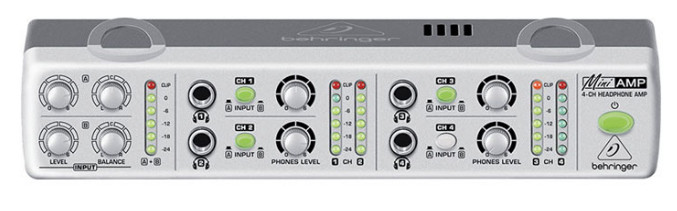 Hlavní obrázek Sluchátkové zesilovače a distributory BEHRINGER AMP800