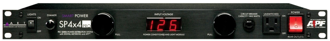 Hlavní obrázek Stabilizátory napětí, napájecí distributory a osvětlovací rackové moduly ART SP 4x4 PRO