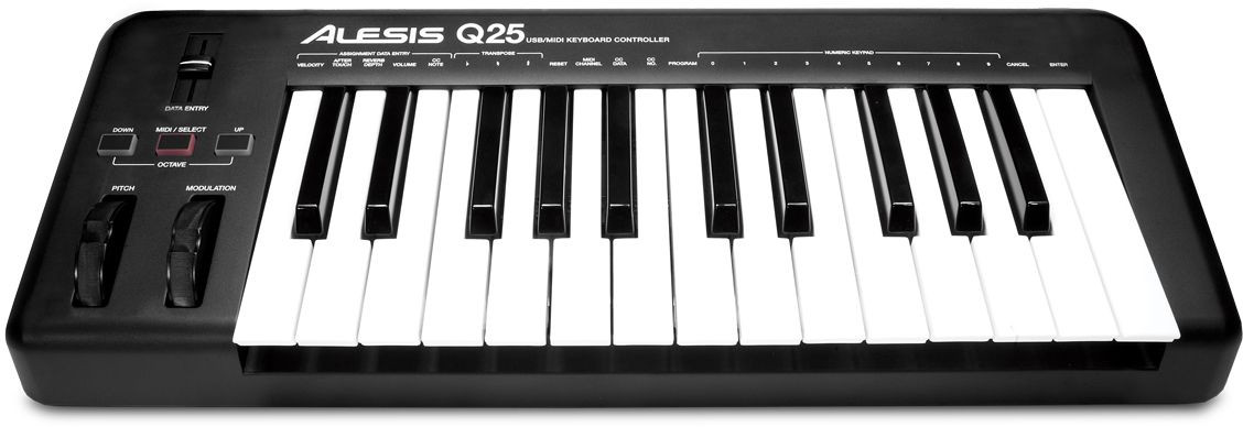 Hlavní obrázek MIDI keyboardy ALESIS Q25