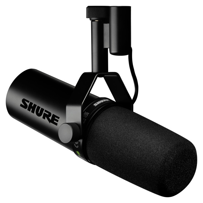 Hlavní obrázek Mikrofony pro rozhlasové vysílání SHURE SM7dB B-stock