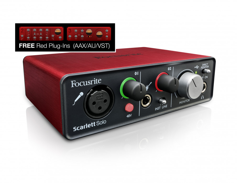 Hlavní obrázek USB zvukové karty FOCUSRITE Scarlett SOLO