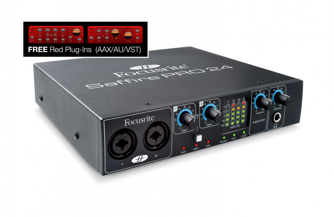 Hlavní obrázek FireWire zvukové karty FOCUSRITE Saffire PRO 24