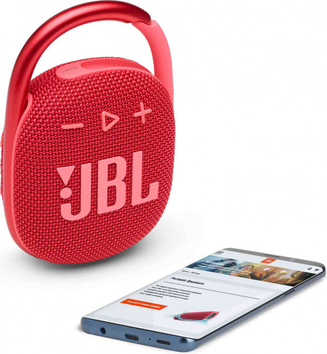 Hlavní obrázek Přenosné (na ven, na cesty) JBL Clip 4 Red