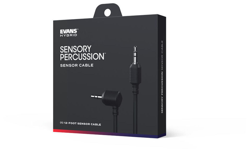 Hlavní obrázek Triggery EVANS Hybrid Sensory Percussion - TRS Cable, 12 ft.
