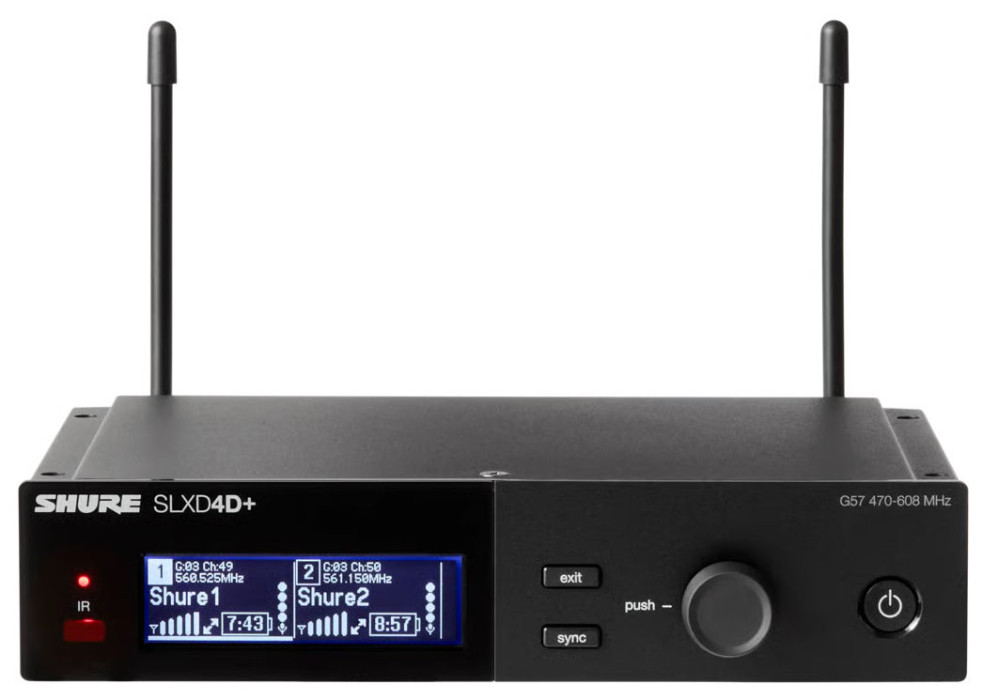 Hlavní obrázek S ručním mikrofonem SHURE SLXD24D+E/B58-K55