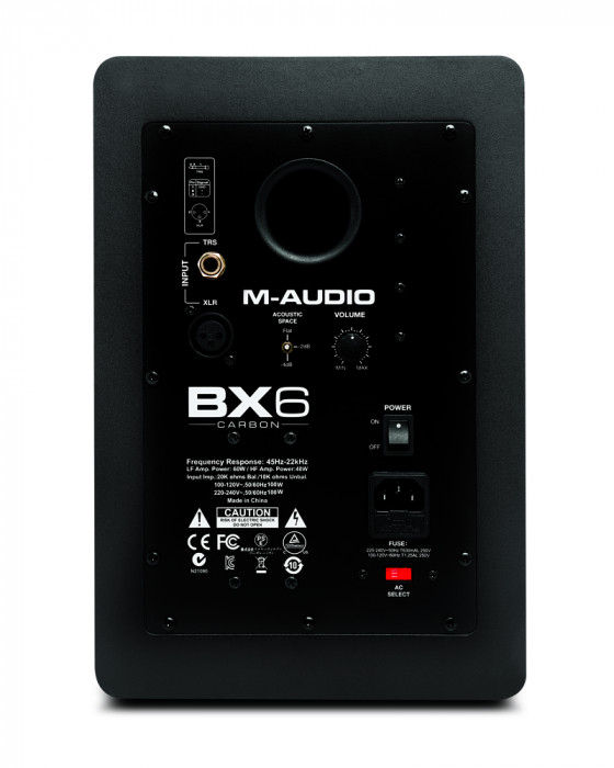 Hlavní obrázek Aktivní monitory M-AUDIO BX6 Carbon