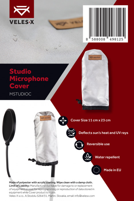 Hlavní obrázek Case pro mikrofony VELES-X MSTUDIOC STUDIO MICROPHONE COVER