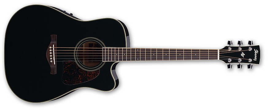 Hlavní obrázek Dreadnought IBANEZ AW 70 ECE BK