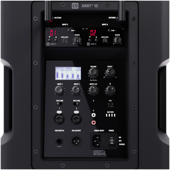 Hlavní obrázek Aktivní reproboxy LD SYSTEMS ANNY 10 HBH 2 B8