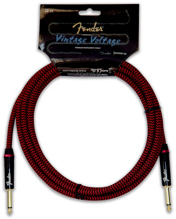 Hlavní obrázek 1-4m FENDER Vintage Voltage 12 Straight Red Tweed
