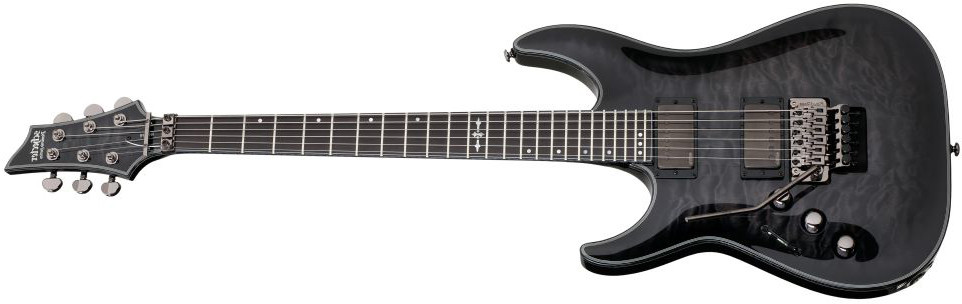 Hlavní obrázek Superstrat SCHECTER Hellraiser Hybrid C-1 FR, Ebony Fingerboard - Trans Black Burst - Left Handed