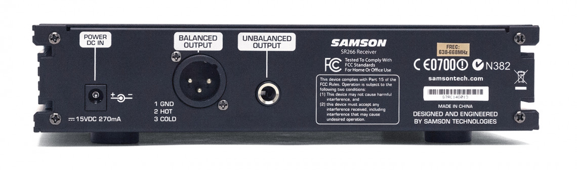 Hlavní obrázek S klopovým mikrofonem (lavalier) SAMSON SWS7SBLM10