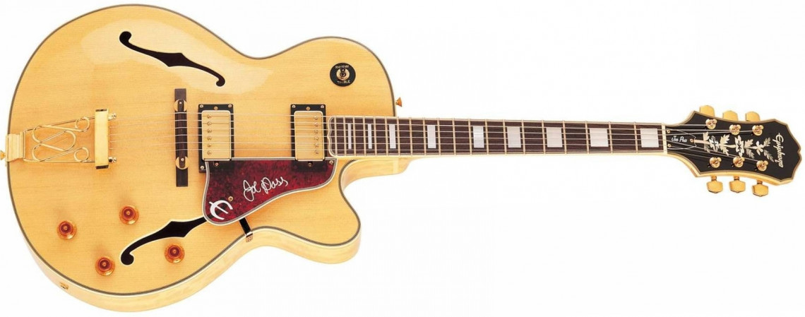 Hlavní obrázek Semiakustické a jazzové EPIPHONE Joe Pass Emperor II, Rosewood Fingerboard - Natural