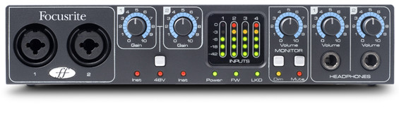 Hlavní obrázek FireWire zvukové karty FOCUSRITE Saffire PRO 24 DSP