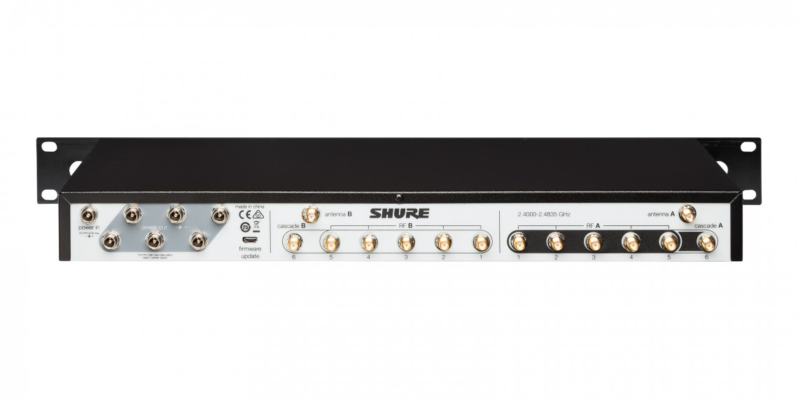 Hlavní obrázek Antény a slučovače pro bezdrátové systémy SHURE UA846Z2/LC-E