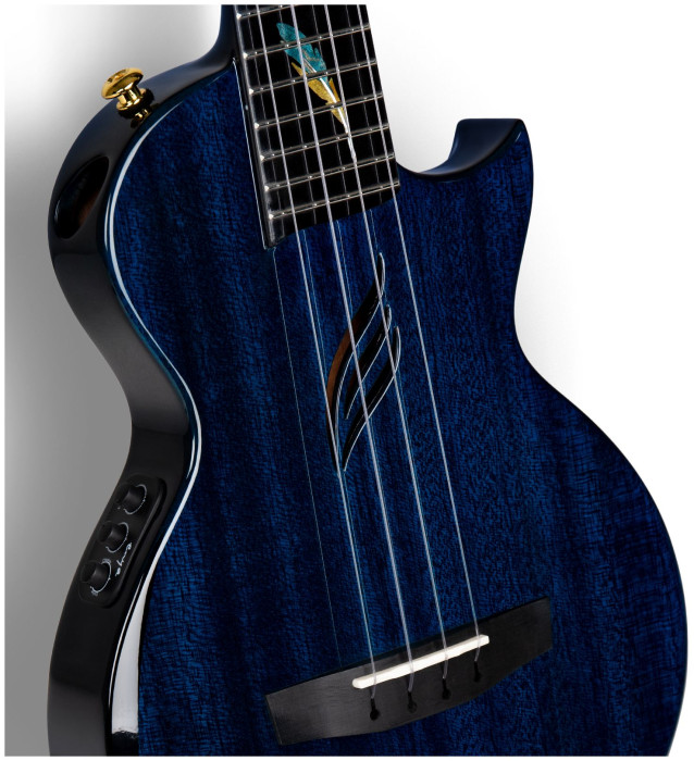 Hlavní obrázek Tenorové ENYA MUSIC Feather Mahogany - Blue