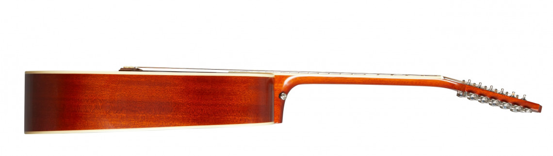 Hlavní obrázek Dvanáctistrunné EPIPHONE Hummingbird 12-String - Aged Cherry Sunburst Gloss