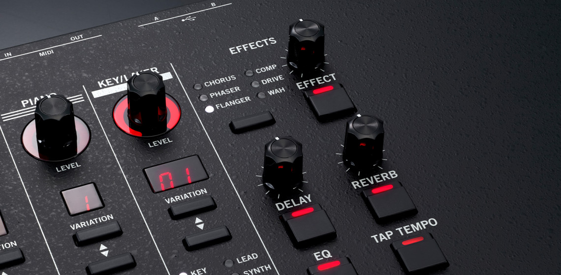 Hlavní obrázek Keyboardy s dynamikou VOX Continental 73 BK