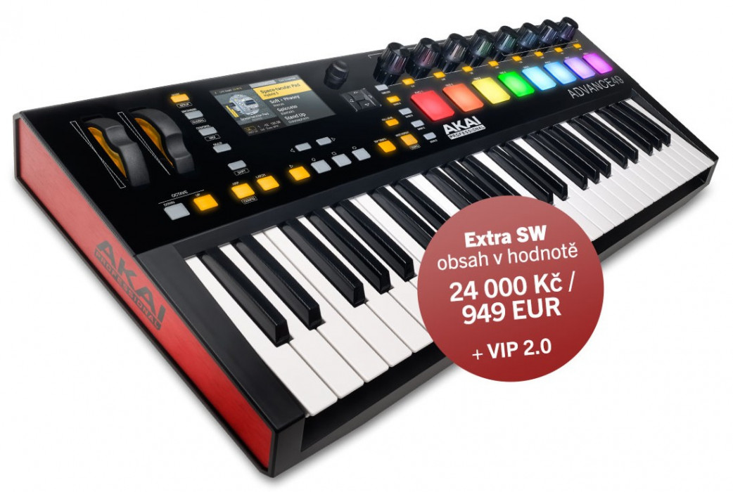 Hlavní obrázek MIDI keyboardy AKAI Advance 49