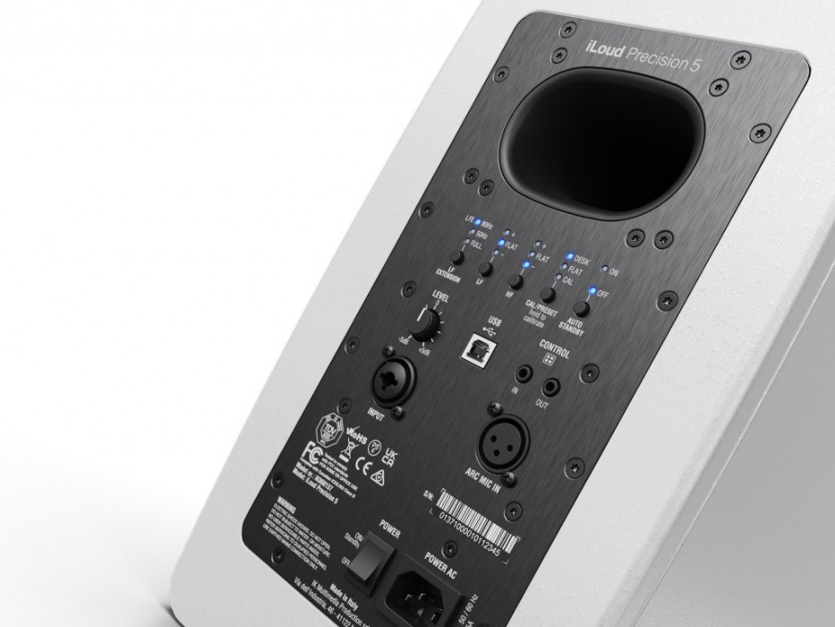 Hlavní obrázek Aktivní monitory s DSP korekcí akustiky IK MULTIMEDIA iLoud Precision 5 - White