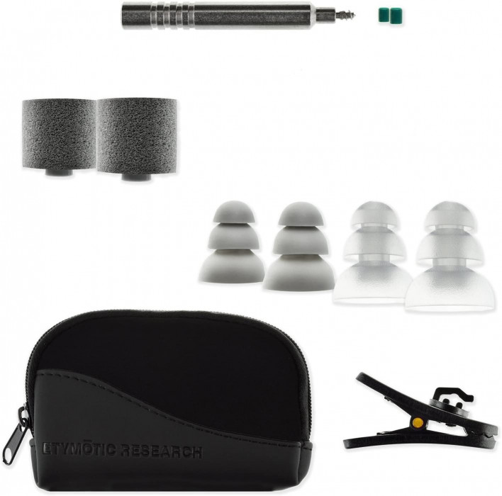 Hlavní obrázek Do uší (s kabelem) ETYMOTIC ER23-HF3-BLACK-I