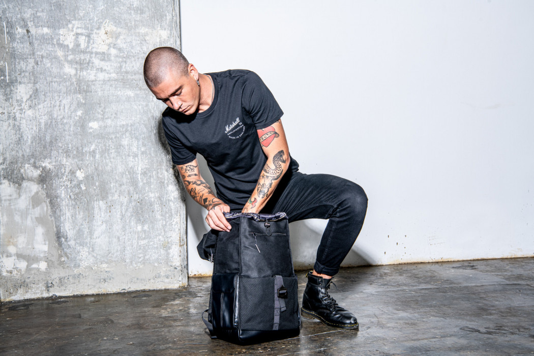 Hlavní obrázek Batohy MARSHALL Uptown Rocksack Black/White