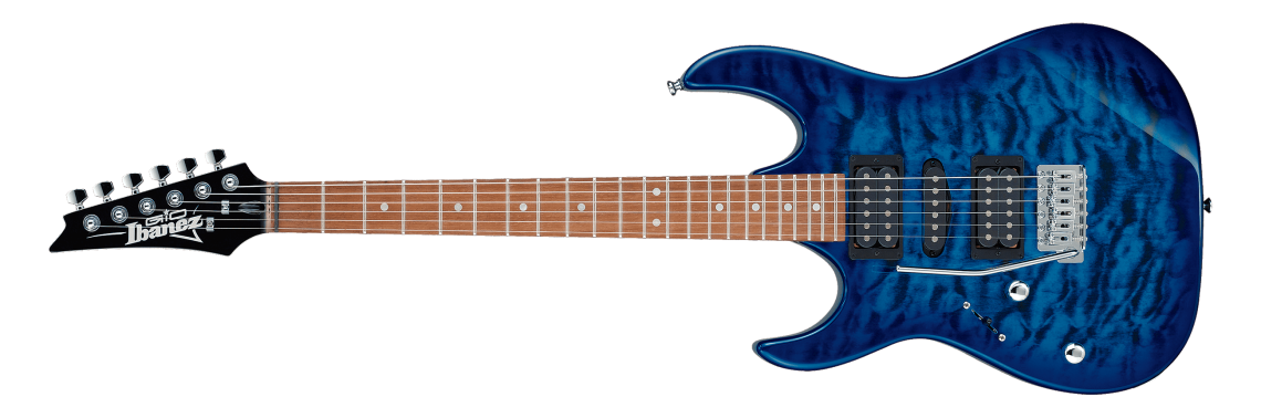 Hlavní obrázek Superstrat IBANEZ GRX70QAL-TBB - Transparent Blue Burst B-STOCK