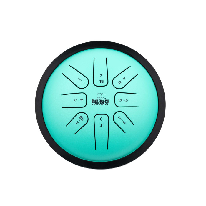 Hlavní obrázek Melodické nástroje NINO PERCUSSION NINO982 Steel Tongue Drum - Mint Green