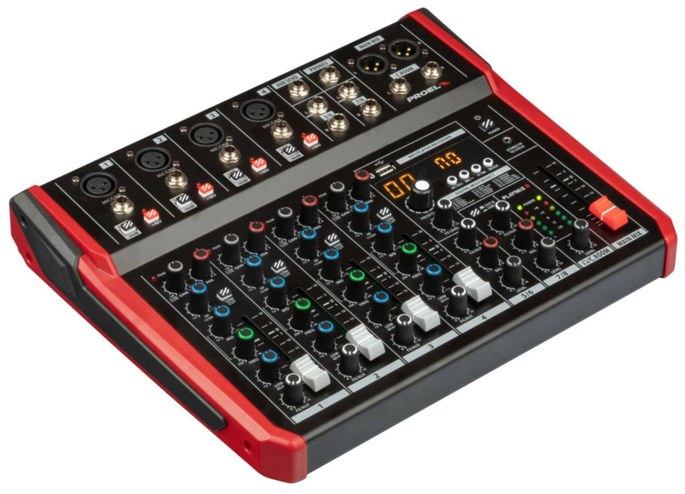 Hlavní obrázek Mixážní pulty s efektem PROEL PLAYMIX8