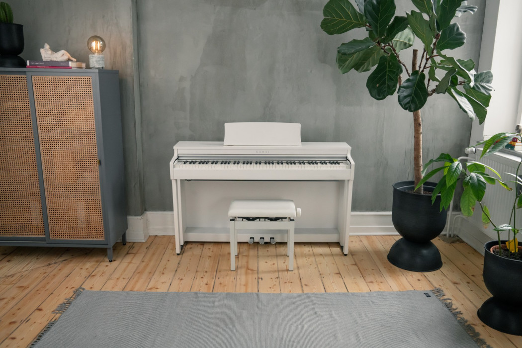 Hlavní obrázek Klávesy KAWAI CN201W - Premium White Satin