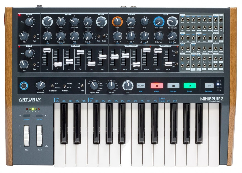 Hlavní obrázek Syntezátory, varhany, virtuální nástroje ARTURIA MiniBrute 2