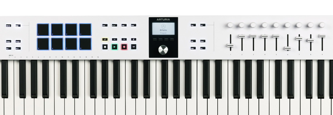 Hlavní obrázek MIDI keyboardy ARTURIA KeyLab Essential 88 mk3 - White