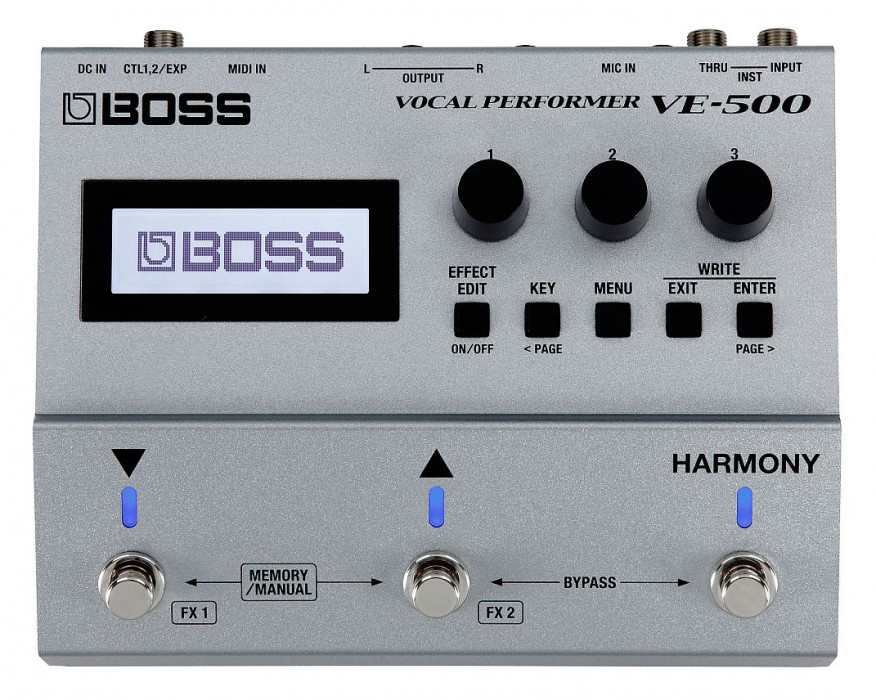 Hlavní obrázek Multiefekty, procesory BOSS VE-500 Vocal Performer