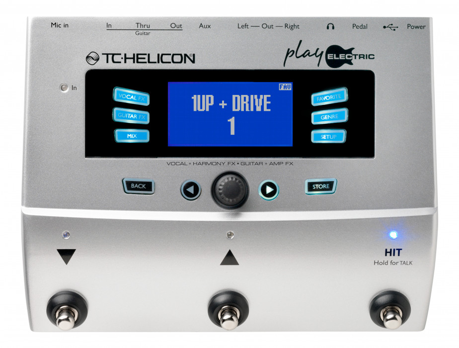 Hlavní obrázek Vokální procesory a harmonizery TC HELICON Play Electric